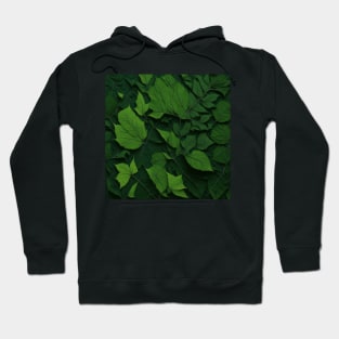 A mesmerizing mosaic of forest leaves Hoodie